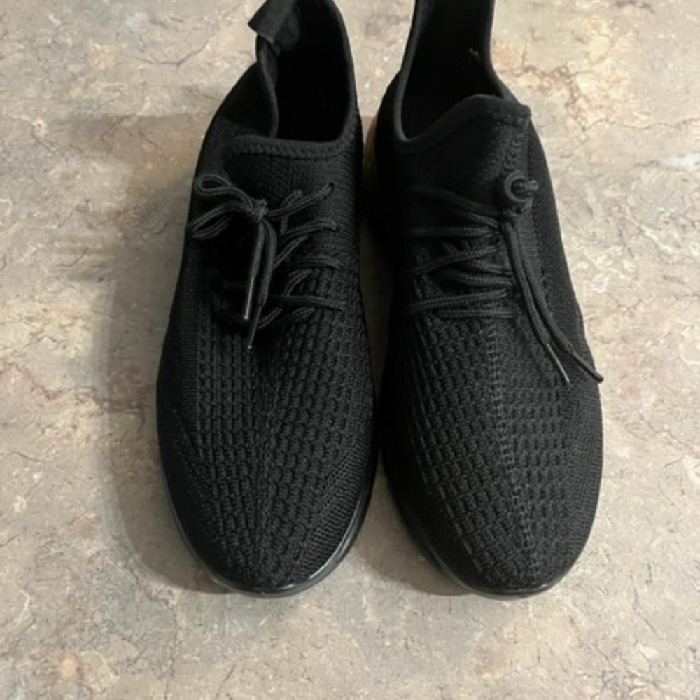 Black sneakers